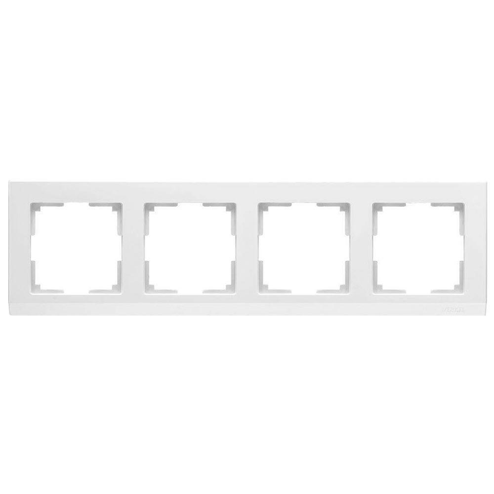 Рамка Werkel Stark на 4 поста белый WL04-Frame-04-white 4690389047138